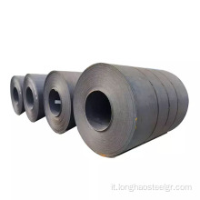 bobina in acciaio al carbonio armato di laminato in metallo nero